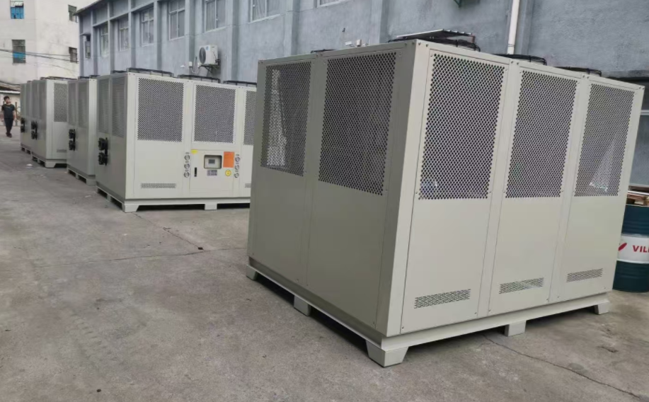 混泥土攪拌站使用一體式冷水機案例