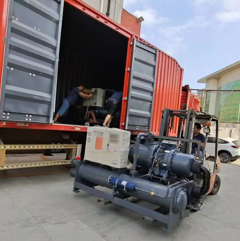 中央空調(diào)水冷螺桿機配風柜案例